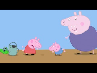 Peppa Pig - Gardeninng --- мультфильмы на английском для детей